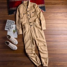 Men's Jumpsuits Long Sleeve Pockets Cargo Joggers Jumpsuits Casual Overalls Coveralls Costume Pants Black Army Green Khaki