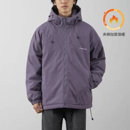 DUKEEN Men's Thick Cotton-Padded Jacket Warm Winter Hooded Coat Insulated Outdoor Proofwahter Softshell Hiking Jacket