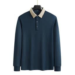 Plus Size 7XL 8XL 9XL Autumn Long Sleeve Business Polo Shirt Men Breathable Casual Gym Jogging Golf Hiking Loose Big Polo Shirt