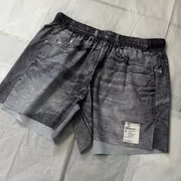 SATISFY PeaceShell Unlined Shorts Jeans Digitally Printed Sports Breathable Shorts