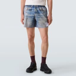 SATISFY PeaceShell Unlined Shorts Jeans Digitally Printed Sports Breathable Shorts