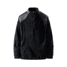Outdoor Winter Loose Long Sleeve Hoodie Half Zipper Stand Collar Unisex Simple Design Comfortable Polyester Fiber Sweatshirt