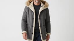 Men's Winter Fleece Jacket Popular Mohair Coat Multiple Pockets Hooded Jacket Outdoor Hiking Men's Clothing Thick Jacket for Men