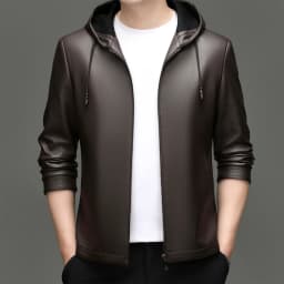Spring Autumn New Style Men's Leather Jacket Casual Genuine Sheepskin Slim Fit Large Size Leather Coat for Men