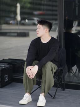 Miyake Pleated Man Loose Cargo Pants Nine-point Pants Fashion Casual Streetwear Miyake Pants