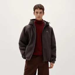 Semir Men Padded Jacket Water Repellent Windproof Shell Abrasion Resistant Raglan Sleeve 2026 Winter Everyday Style
