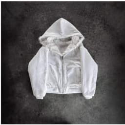 Autumn and Winter Oversized Thickened Warm Black Reversible Faux Fur Parka Coat Men with Hood Zipper Fluffy Jacket Hooded Coat