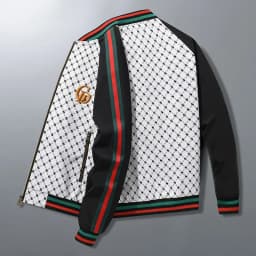 2025 New Men's Jacket Trendy Brand Baseball Jacket Spring and Autumn Edition Casual Stand Collar Pilot Jacket Men's Wear