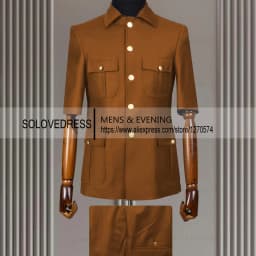 New Arrival 2 Piece Lapel Short Sleeves with 4 Real Pockets Single Breasted Slim Fit Summer Suits For Weddding(Blazer+Pants)