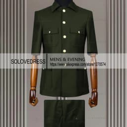 New Arrival 2 Piece Lapel Short Sleeves with 4 Real Pockets Single Breasted Slim Fit Summer Suits For Weddding(Blazer+Pants)