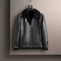 Men's Winter Suede Casual Pu Fur All-In-One Warm Jacket