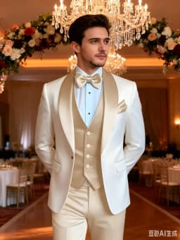 3 Pieces Champagne Wedding Tuxedo For Groom Formal Men Clothes Shawl Lapel Jacket Slim Fit Mens Suits Male Blazer Vest Pants