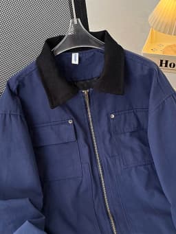 Men Retro Contrasting Color Solid Pockets Casaul Jacket Unisex Men Baseball Bomber Coat Varsity Outerwear High Streetwear