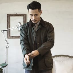 BBR-0002 Asian Size Super Quality Anti Crease Retro Waxed Canvas Cotton Stylish Water Proof Jacket