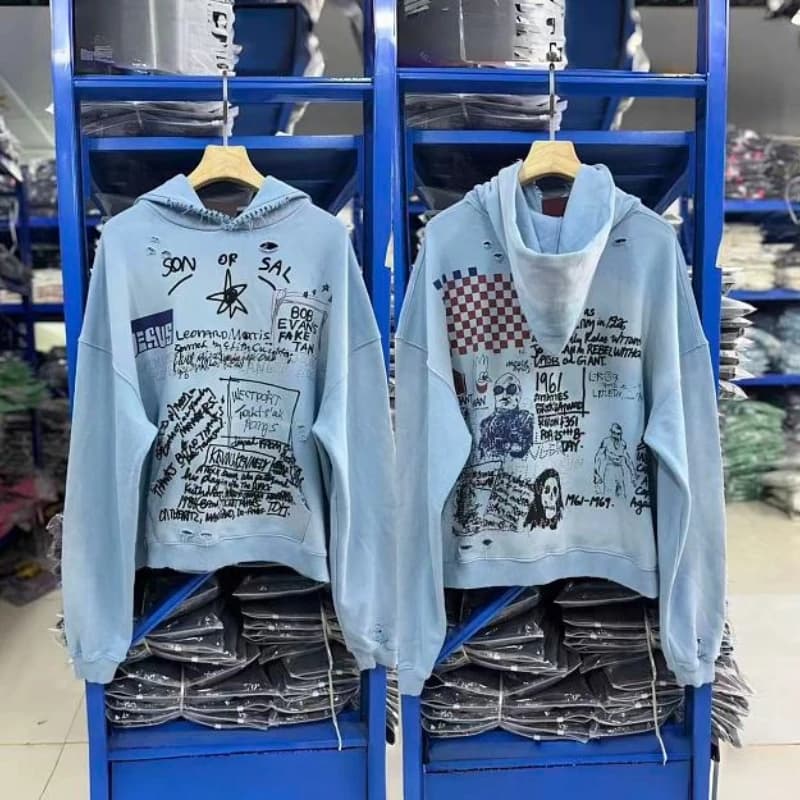 Loose Street Casual Paly Cotton Oversize Hoodies Men Women Autumn Washing Outdoor Sweatshirt
