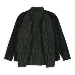 Protocol Fake Two-piece Spliced Four Sleeve Checkered Collar Shirt High Quality Loose Fashion Men's Women's Long Sleeved Shirt