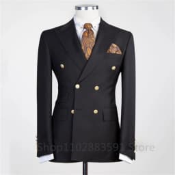 High Quality Men's Business Suit Jacket Size British Style Men Wedding Party Tuxedo Coats Homme Slim Fit Blazer Only