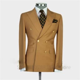 High Quality Men's Business Suit Jacket Size British Style Men Wedding Party Tuxedo Coats Homme Slim Fit Blazer Only