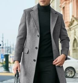 Men's long coat for 2026 winter, a warm men's coat,For Customized Products, Please Contact Us