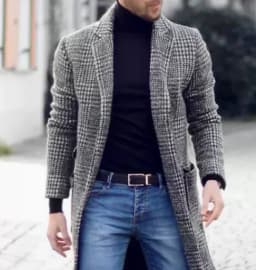 Men's long coat for 2026 winter, a warm men's coat,For Customized Products, Please Contact Us