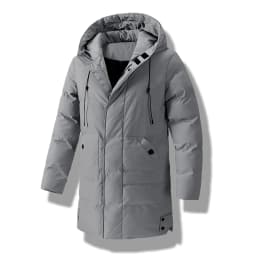 8XL Winter Men Puffer Jacket Thick Warm Jackets Hooded Long Coats Fashion Casual Cotton Padded Parkas Man Outwear Clothing Top