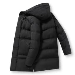 8XL Winter Men Puffer Jacket Thick Warm Jackets Hooded Long Coats Fashion Casual Cotton Padded Parkas Man Outwear Clothing Top