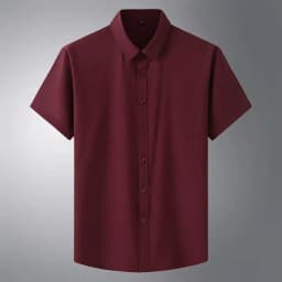 Oversized Men's Shirt 10XL 8XL Plus Size Short Sleeve Shirt Pure Color Business Formal Tees Casual Loose Fit Tops Male Clothing