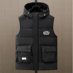 Winter Vests Men Thick Warm Vest Plus Size 10XL 12XL Fashion Casual Solid Color Black Vests Sleeveless Jacket Big Size 11XL