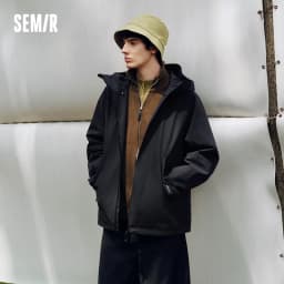 Semir Men Jacket Waterproof Windproof Hooded Breathable Durable Outdoor Utility Casual Autumn Outerwear Daily Wear 2026