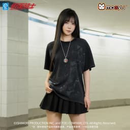 Moeyu Men T-Shirt KAMEN RIDER 55TH DOUBLE Cosplay t shirt Short Sleeve Women t-shirt Tops Oversize Anime Tee Summer Fashion