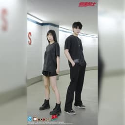 Moeyu Men T-Shirt KAMEN RIDER 55TH DOUBLE Cosplay t shirt Short Sleeve Women t-shirt Tops Oversize Anime Tee Summer Fashion