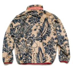 Japanese Autumn And Winter Shake Fleece Retro Casual Zipper Warm Jacket Tang Grass Tide Coat