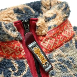 Japanese Autumn And Winter Shake Fleece Retro Casual Zipper Warm Jacket Tang Grass Tide Coat