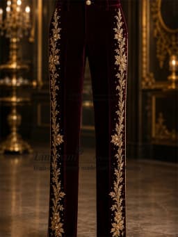 Luxury Jewelry Crystal Men Suits Customized Groom Wedding Tuxedos Outfit 2 Piece Sets Male Blazers Horse pattern Costume Homme