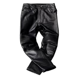 Mauroicardi Spring Autumn Cool Black Pu Leather Moto & Biker Pants Men Luxury Designer European Style Clothes Streetwear 2025