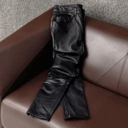 Mauroicardi Spring Autumn Cool Black Pu Leather Moto & Biker Pants Men Luxury Designer European Style Clothes Streetwear 2025