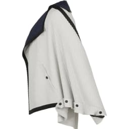 YUDX Miyake Pleated Autumn New Men's Trench Coat Original Designer Hip Hop Colored Vertical Stripe Short Jacket Top
