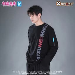 Moeyu Hatsune Miku T-Shirt Men Tee Women Full Sleeve T Shirt Anime Vocaloid Sweatshirt Outdoor Casual Student t-shirt Clothing