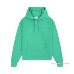 2026 Unisex Solid Hooded Sweatshirt Oversized Long Sleeve Pullover Casual Loose Hoodies Street Fashion Daily Wear Tops For Men Women