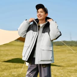 Semir Down Jacket Men 2026 New Winter Couple Windproof Wear-Resistant and Warm Outdoor Contrasting Colors Outerwear