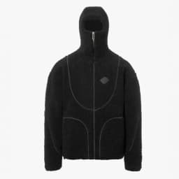 Custom LOGO2024 new men's fashion casual lamb wool hooded zipper jacket top motorcycle jacket
