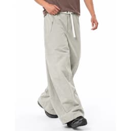 Outdoor Mountain Style Curved Pants 2026 Summer New Quick-Dry Lightweight Wide-Leg Casual Trousers