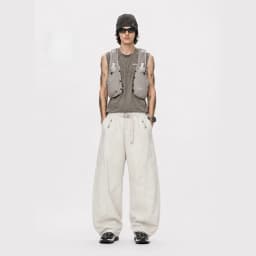 Outdoor Mountain Style Curved Pants 2026 Summer New Quick-Dry Lightweight Wide-Leg Casual Trousers