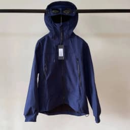 2026 For Men's Iconic Goggle Lens Hooded Jacket, Softshell Fleece Lined Windproof Coat, Outdoor Sports Casual Zip Up Jacket