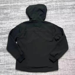 2026 For Men's Iconic Goggle Lens Hooded Jacket, Softshell Fleece Lined Windproof Coat, Outdoor Sports Casual Zip Up Jacket