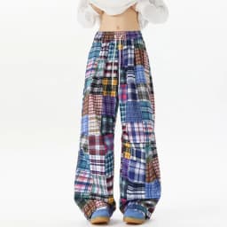 Spring Autumn Men's Hip Hop Patchwork Harem Pants High Street Loose Wide Leg Trousers Casual Drop Crotch Streetwear Pants Men