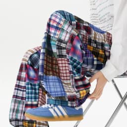 Spring Autumn Men's Hip Hop Patchwork Harem Pants High Street Loose Wide Leg Trousers Casual Drop Crotch Streetwear Pants Men