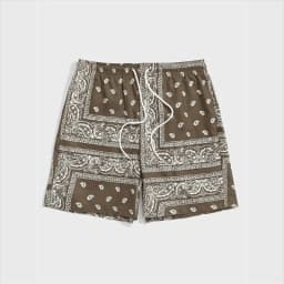 Trend Bandana Graphic Beach Short for Men Summer Fashion 3D Printed Swim Trunks Loose Casual Streetwear Hawaiian Short Pants