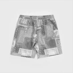 Trend Bandana Graphic Beach Short for Men Summer Fashion 3D Printed Swim Trunks Loose Casual Streetwear Hawaiian Short Pants