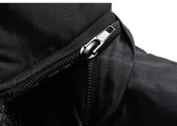 Winter Men's Hooded Faux Fur Trimmed Pilot Jacket Winter Windproof Warm Fleece-Lined Parka Jackets Men Thickened Workwear Coat